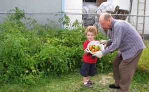 My son and my grandfather