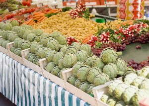 Vegetable Display